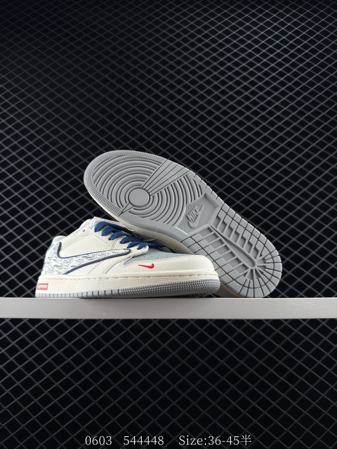 Travis Scott x Air Jordan 1 ” Reverse Mocha “